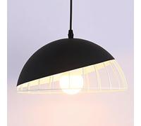 WYJYANC Suspension De Salle À Manger Nordique, Suspension Creuse À Une Tête, Luminaire Décoratif Simple Pour Chambre À Coucher, Abat-jour Créatif En Métal Style Macaron, Plafonnier Pour Bar Restaurant