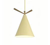 WYJYANC Suspension Nordique, Lampe Créative en Métal Style Macaron, Lustre De Salle À Manger À Vis E26, Lampe De Chevet, Plafonnier De Bar À 1 Tête pour Îlot De Cuisine