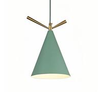 WYJYANC Suspension Nordique, Lampe Créative en Métal Style Macaron, Lustre De Salle À Manger À Vis E26, Lampe De Chevet, Plafonnier De Bar À 1 Tête pour Îlot De Cuisine