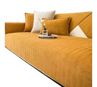 WYJZALLL Chenille Sofa Cover,Non-Slip Waterproof Couch Cover,Soft All-Season Furniture Protector,Pet-Friendly & Machine Washable(H,110x180cm/43x71in)