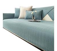 WYJZALLL Chenille Sofa Cover,Non-Slip Waterproof Couch Cover,Soft All-Season Furniture Protector,Pet-Friendly & Machine Washable(F,110x180cm/43x71in)