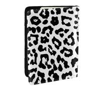 Wykjtwo Animaux imprimés léopard The Arts, Porte-Passeport Portefeuille de Voyage en Cuir PU Étui pour Passeport Couvre-Passeport 6,5 po