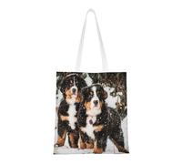 Wykjtwo Bouvier bernois drôle, Sac fourre-tout en toile, sac à main de Shopping, sacs d'épicerie, sacs à bandoulière en toile polyvalents