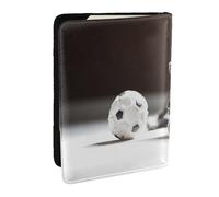 Wykjtwo Bulldog français, Porte-Passeport Portefeuille de Voyage en Cuir PU Étui pour Passeport Couvre-Passeport 6,5 po