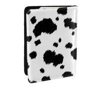 Wykjtwo Impression Dalmatien, Porte-Passeport Portefeuille de Voyage en Cuir PU Étui pour Passeport Couvre-Passeport 6,5 po
