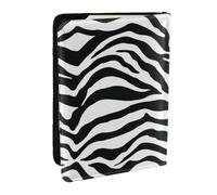 Wykjtwo Impression de zèbres, Porte-Passeport Portefeuille de Voyage en Cuir PU Étui pour Passeport Couvre-Passeport 6,5 po