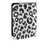 Wykjtwo Imprimé Animal avec Forme de Baiser, Porte-Passeport Portefeuille de Voyage en Cuir PU Étui pour Passeport Couvre-Passeport 6,5 po