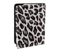 Wykjtwo Imprimé Animal léopard, Porte-Passeport Portefeuille de Voyage en Cuir PU Étui pour Passeport Couvre-Passeport 6,5 po