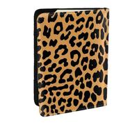 Wykjtwo Imprimé Léopard Imprimé, Porte-Passeport Portefeuille de Voyage en Cuir PU Étui pour Passeport Couvre-Passeport 6,5 po