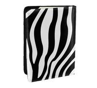 Wykjtwo Imprimé Zèbre Imprimer, Porte-Passeport Portefeuille de Voyage en Cuir PU Étui pour Passeport Couvre-Passeport 6,5 po