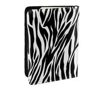 Wykjtwo Imprimé zèbre, Porte-Passeport Portefeuille de Voyage en Cuir PU Étui pour Passeport Couvre-Passeport 6,5 po