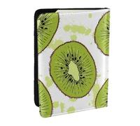 Wykjtwo Kiwi, Porte-Passeport Portefeuille de Voyage en Cuir PU Étui pour Passeport Couvre-Passeport 6,5 po