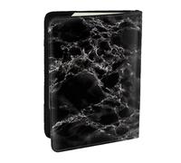 Wykjtwo Modèle de marbre, Porte-Passeport Portefeuille de Voyage en Cuir PU Étui pour Passeport Couvre-Passeport 6,5 po