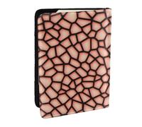 Wykjtwo Motif imprimé Roses, Porte-Passeport Portefeuille de Voyage en Cuir PU Étui pour Passeport Couvre-Passeport 6,5 po