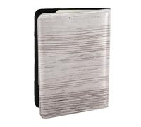 Wykjtwo Orchidée Imprimée, Porte-Passeport Portefeuille de Voyage en Cuir PU Étui pour Passeport Couvre-Passeport 6,5 po