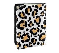 Wykjtwo Safari à imprimé Animal en Pierre léopard, Porte-Passeport Portefeuille de Voyage en Cuir PU Étui pour Passeport Couvre-Passeport 6,5 po