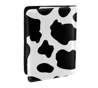 Wykjtwo Taches de Vache, Porte-Passeport Portefeuille de Voyage en Cuir PU Étui pour Passeport Couvre-Passeport 6,5 po
