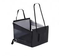 WYKNINE Siège Auto Chien pour MG MG5 2020-2022,Extra Stable Lit Chien Panier Voiture Chien Utiliser Le Siège D'auto pour Siège Arrière Respirant, Lavable, Pliable,Black