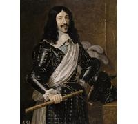 WYKUJMYTO Célèbre Art Mural Classique Murale Tableaux Toile Portrait of Louis Xiii of France by Philippe De Champaigne Vintage Impressions sur Toile Pour la Décoration Murale 60x90cm