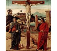 WYKUJMYTO De Célèbres Tableaux Abstrait Peinture Peinture Murale Nordique Calvaire ou Crucifixion Peinture par un artiste célèbre Impression Affiche Pour la Décoration de la Chambre 60x90cm