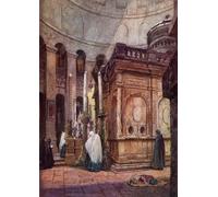WYKUJMYTO De Célèbres Tableaux Abstrait Peinture Peinture Murale Nordique la rotonde et la chapelle du Saint-Sépulcre par Fulleylove Impression Affiche Pour la Décoration de la Chambre 60x90cm