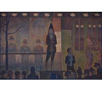 WYKUJMYTO Portrait Tableaux Imprimer Affiche Affiches Impression Cirrcus Sideshow Parade De Cirque par Georges Pierre Seurat Vintage Impressions sur Toile Décorations Pour la Maison 60x90cm