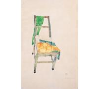 WYKUJMYTO Portrait Tableaux Imprimer Affiche Affiches Impression Deux de mes mouchoirs par Egon Schiele Vintage Impressions sur Toile Décorations Pour la Maison 60x90cm