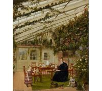 WYKUJMYTO Portrait Tableaux Imprimer Affiche Affiches Impression la famille de M. Westfal au conservatoire de Johann Eduard Vintage Impressions sur Toile Décorations Pour la Maison 60x90cm