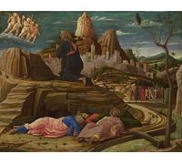WYKUJMYTO Portrait Tableaux Imprimer Affiche Affiches Impression l'agonie dans le jardin d'Andrea Mantegna Vintage Impressions sur Toile Décorations Pour la Maison 60x90cm
