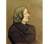 WYKUJMYTO Portrait Tableaux Imprimer Affiche Affiches Impression Portrait de Vigny TableauDecoratif de Félix Edouard Vallotton Vintage Impressions sur Toile Décorations Pour la Maison 60x90cm