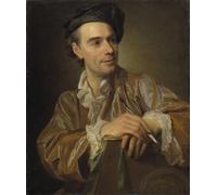 WYKUJMYTO Portrait Tableaux Imprimer Affiche Affiches Impression Portrait du peintre Claude Vernet par Alexandre Roslin Vintage Impressions sur Toile Décorations Pour la Maison 60x90cm