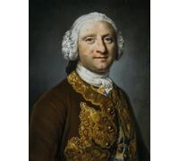 WYKUJMYTO Portrait Tableaux Imprimer Affiche Affiches Impression Portrait d'un gentleman par Francis Cotes Vintage Impressions sur Toile Décorations Pour la Maison 60x90cm
