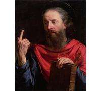 WYKUJMYTO Portrait Tableaux Imprimer Affiche Affiches Impression St.paul by Philippe De Champaigne Vintage Impressions sur Toile Décorations Pour la Maison 60x90cm