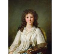 WYKUJMYTO Tableaux Célèbres Art Impression Toile Murale Tableau Madame Alexandre Lenoir par Marie Geneviève Bouliard Affiche de Art Pour un Usage Bureautique 60x90cm