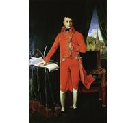 WYKUJMYTO Tableaux Célèbres Art Impression Toile Murale Tableau Napoléon Bonaparte Premier Consul par Jean Auguste Ingres Affiche de Art Pour un Usage Bureautique 60x90cm