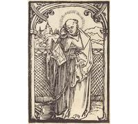 WYKUJMYTO Tableaux Célèbres Art Impression Toile Murale Tableau Saint Léonard d'Albrecht Dürer Affiche de Art Pour un Usage Bureautique 60x90cm