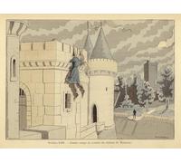 WYKUJMYTO Vintage Impressions sur Toile Art Murale Classique Art Imprimé Image Jeanne d'Arc par Paul De Semant Toile Paysage Peinture Pour la Décoration du Salon 60x90cm