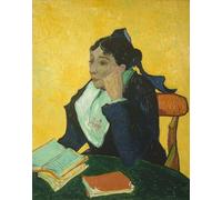 WYKUJMYTO Vintage Impressions sur Toile Art Murale Classique Art Imprimé Image Mme Michel Ginoux Marie Julien par Vincent Van Gogh Toile Paysage Peinture Pour la Décoration du Salon 60x90cm