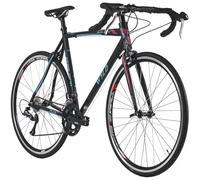 WYLD Vélo de Course 28'' Whirlwind 200 Cadre Aluminium Noir 18 Vitesses (60 cm)