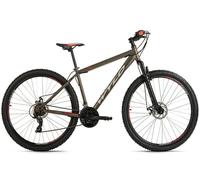 WYLD VTT semi rigide 29'' Sharp platin-gris 21 vitesses TC 46 cm