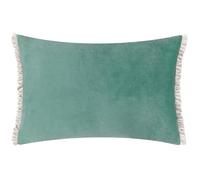 Wylder Coussin Garni de Polyester Velours Tilly - Oeuf de Canard/Pierre Ponce - 40x60 cm