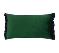 Wylder Coussin Garni de Polyester Velours Tilly - Pin/Marine - 40x60cm