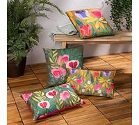 Wylder Nature House of Bloom Celandine Lot de 2 Coussins rectangulaires en Polyester