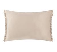 Wylder Tilly Coussin rempli de Polyester Velours - Huître/Dentelle - 40x60 cm