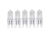 WYLIELAMSH 5 Pièces G9 Ampoules Halogènes 220V 25w 40w 60w Four Ampoule G9 Haute Température Ampoule Vapeur Lumière,220V-40W