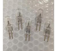 WYLIELAMSH 5Pcs 12V 20W G5.3 35W 50W Lumière halogène 12V G5.3 75W 100W G5.3 12V Base d’ampoule chaude Lampe en cristal insérée halogène clair 75W