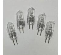WYLIELAMSH Ampoule G4 5PCS 10W 6V JC G4 Base Lampe Halogène 5W 15W 20W Ampoules Bi-broches 6 Volt JC 25W G4 6V 35W 40W 10W