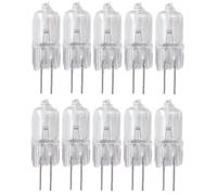 WYLIELAMSH Ampoule halogène Lampe Halogène G4 6V 35w, Ampoule G4 6V 5W 10W 15W 25W, Perles Insérées, Lampe En Cristal, 10 Pièces,35W