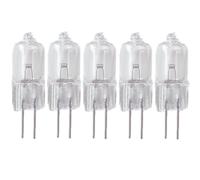 WYLIELAMSH Ampoules halogène Ampoule Halogène G4 6v G4 5W, 5 Pièces, Ampoule Pour Instrument, Microscope, 35w G4 6V 10w 15w 20w 25w 35w,15W