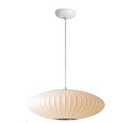 Wylolik Lampa a suspension moderne japanische Lampadario soie synthétique tissu blanc Lampa suspension Illuminazione hauteur réglable pour Soggiorno Schlafzimmer Hotel Cafe